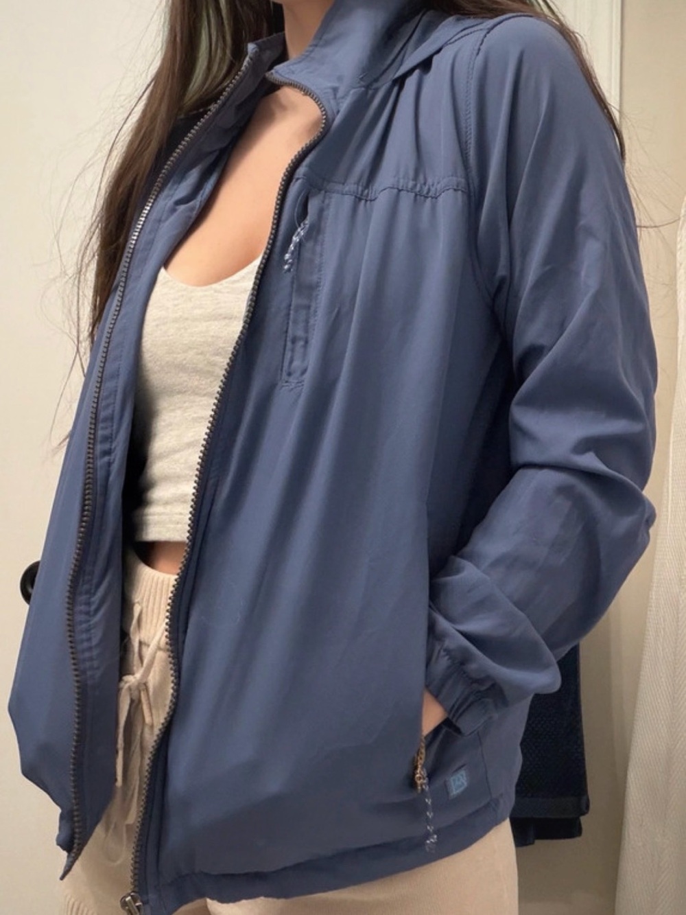 Avalanche Women's Slate Blue Lightweight Bomber Jacket